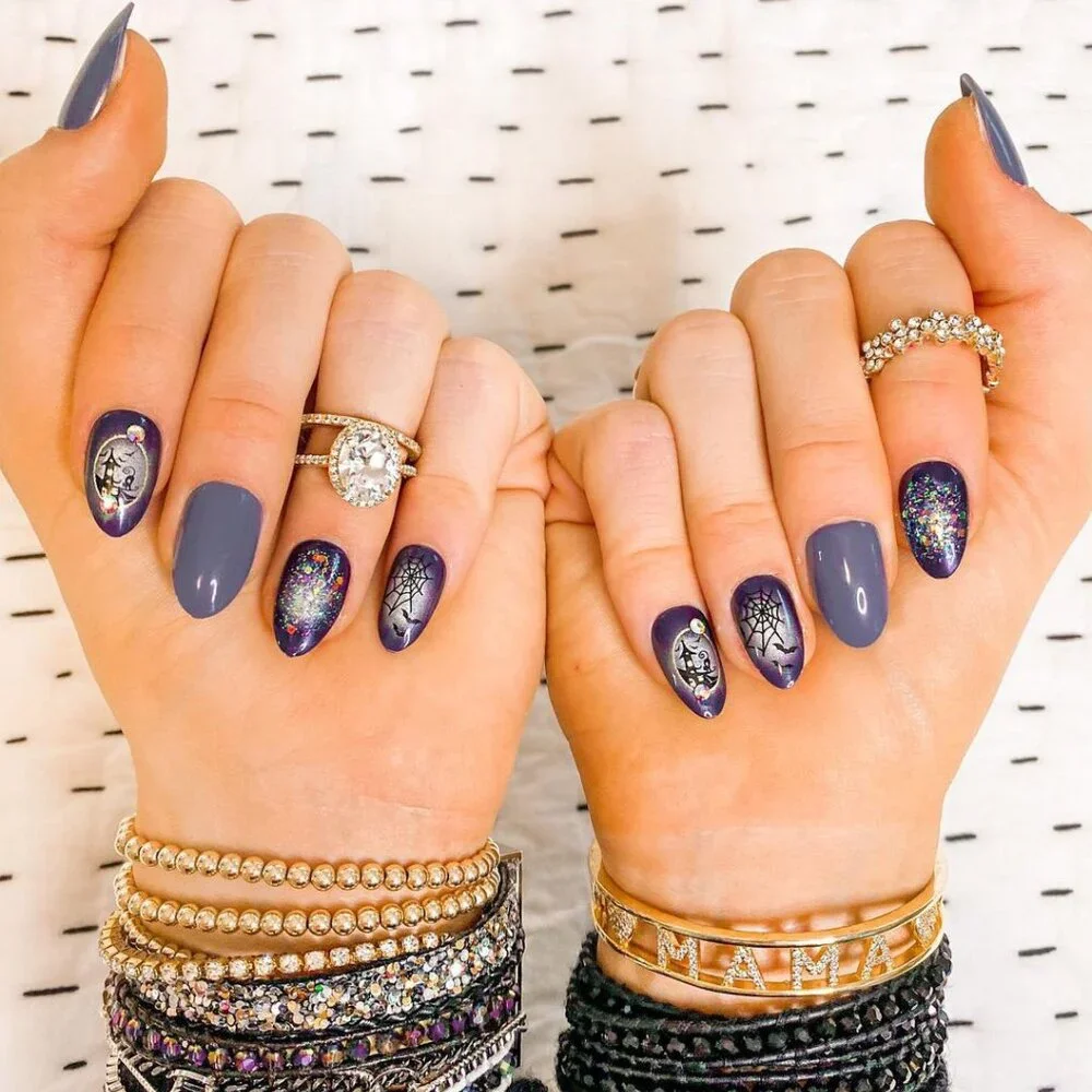 KISS ImPRESS Design Halloween Nails Medium Length - Wizard